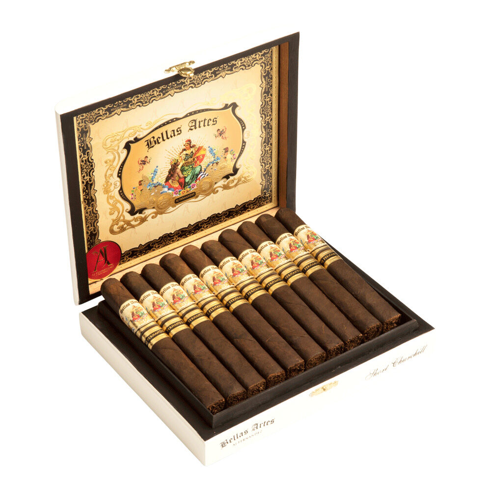 View product media AJBMSC Short Churchill Maduro Brazil, , jrcigars 2